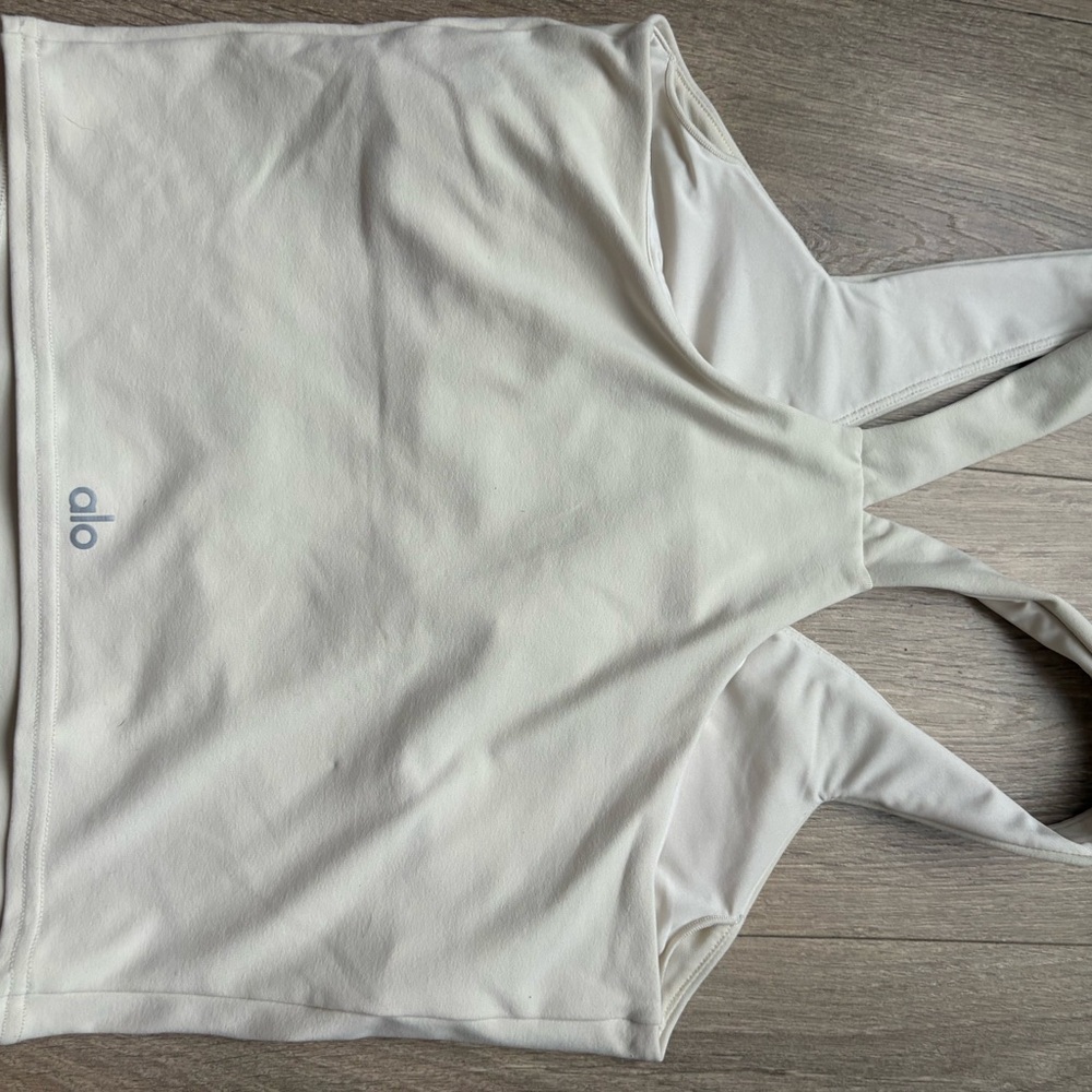 Alo cream / oatmeal Tank Top